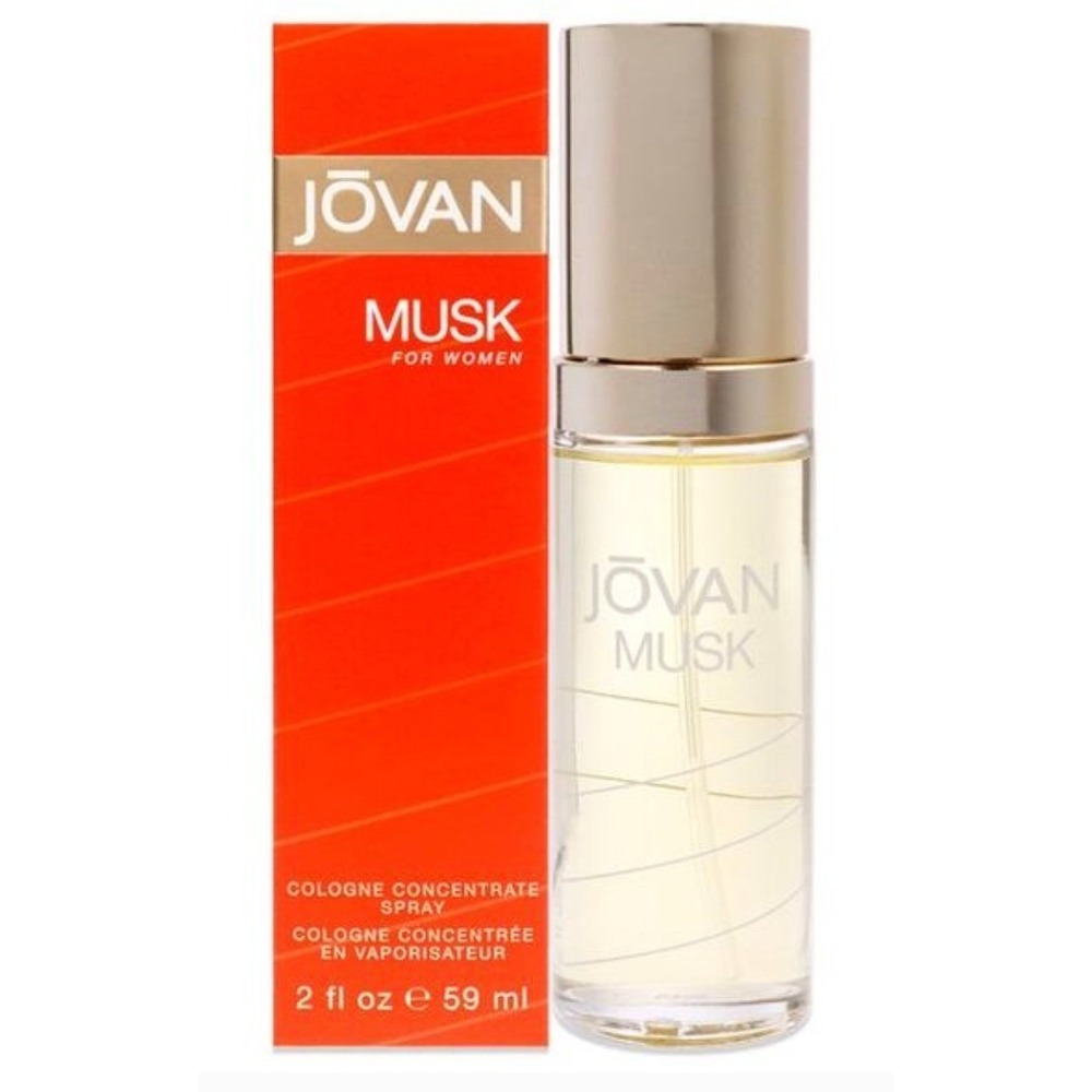 Jovan Musk By Jovan Cologne Concentrate Spray For Women 2‎ fl oz 59 ml New
